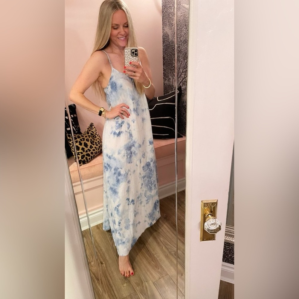 NATION ltd Lila maxi gauze dress